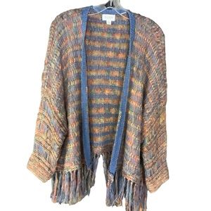 Allison New York woven cardigan